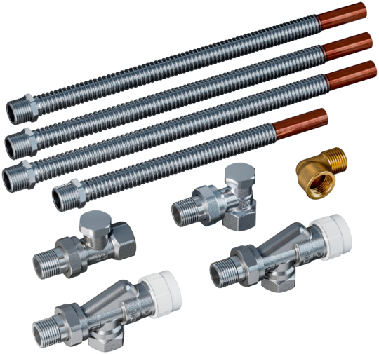 Kit de vannes préréglables
