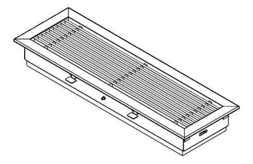 Grille à air intérieure, version rigide