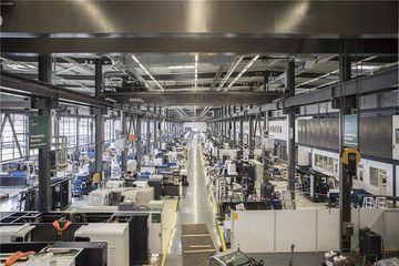 TGA in Industriehallen