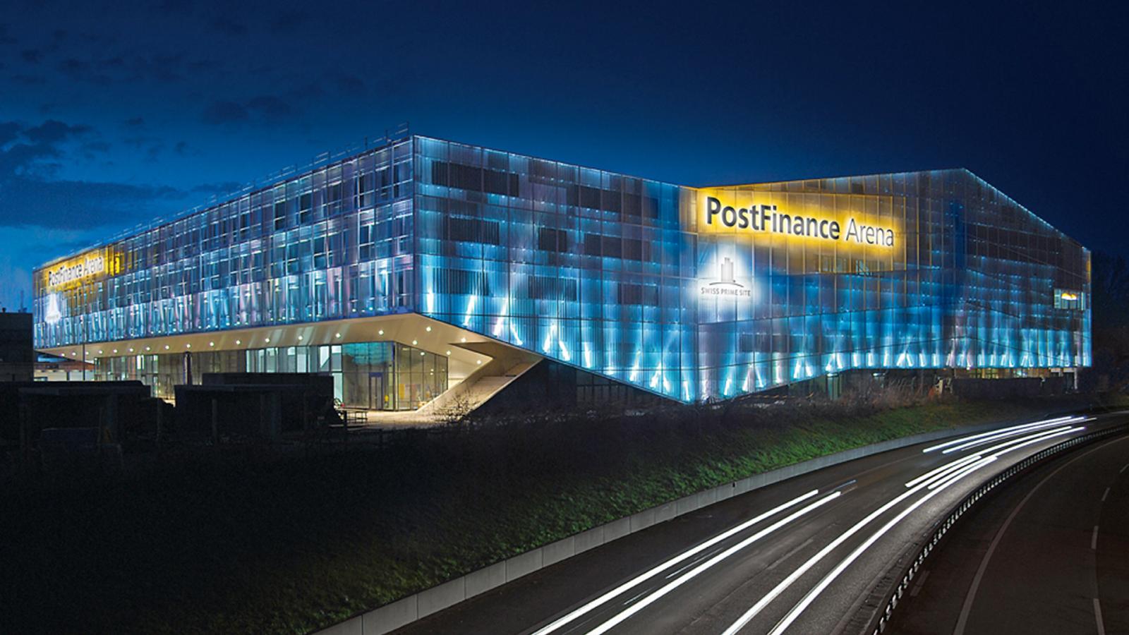 PostFinance Arena Bern Aussenansicht