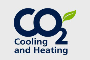 Logo CO2 cooling and heating